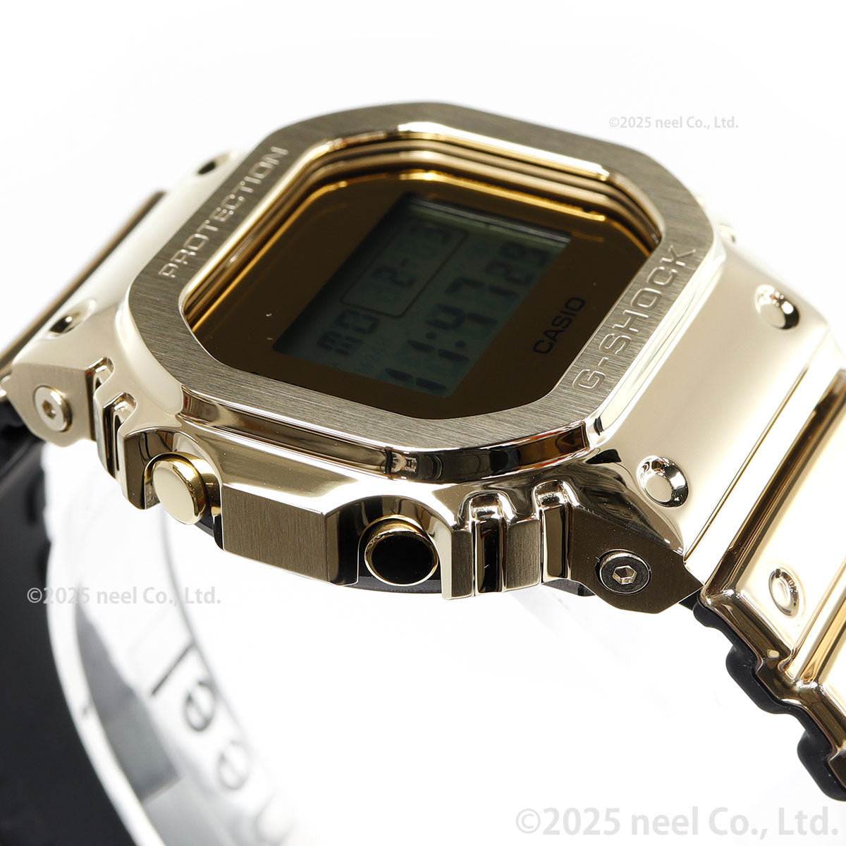 G-SHOCK デジタル カシオ Gショック CASIO 腕時計 メンズ GM-5600YMG-9JF FINE METALLIC SERIES ゴールド メタルベゼル【2025 新作】