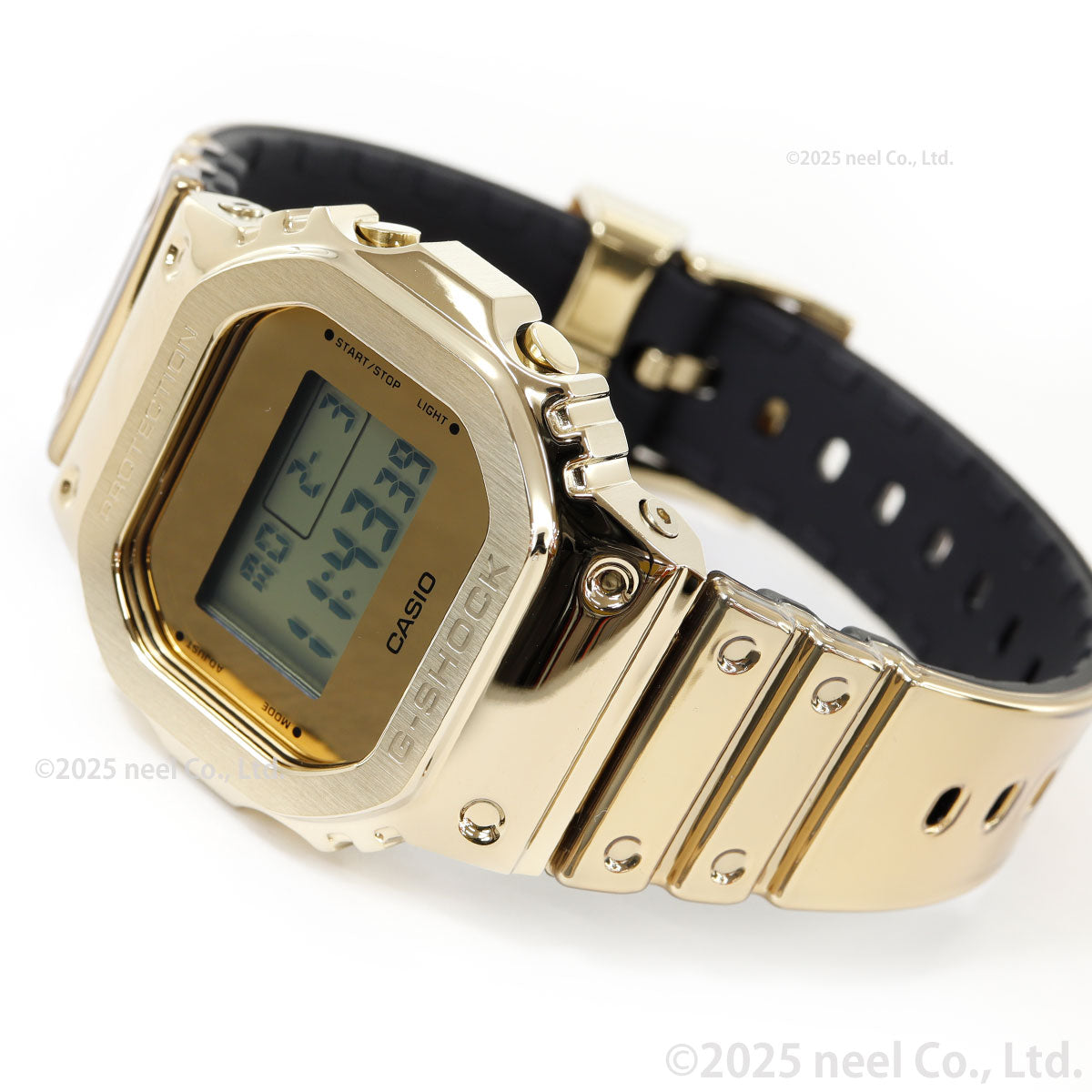 G-SHOCK デジタル カシオ Gショック CASIO 腕時計 メンズ GM-5600YMG-9JF FINE METALLIC SERIES ゴールド メタルベゼル【2025 新作】