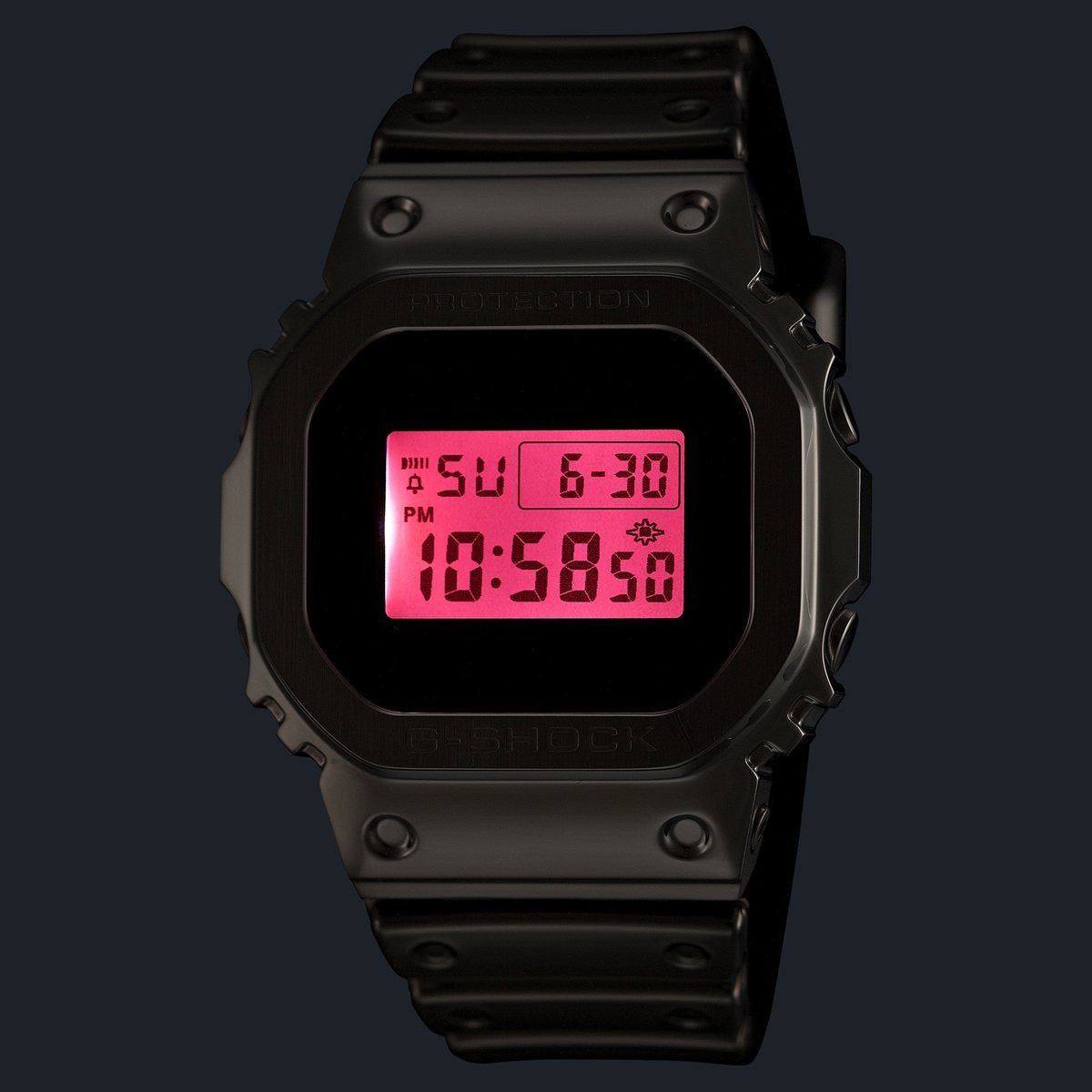 G-SHOCK デジタル カシオ Gショック CASIO 腕時計 メンズ GM-5600YRA-8JF FINE METALLIC SERIES シルバー メタルベゼル【2026 新作】
