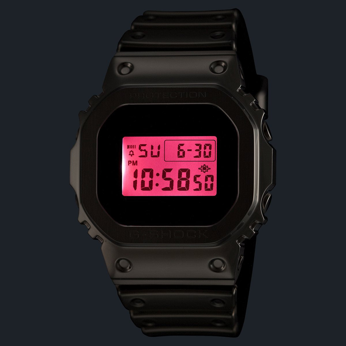 G-SHOCK デジタル カシオ Gショック CASIO 腕時計 メンズ GM-5600YRA-8JF FINE METALLIC SERIES シルバー メタルベゼル【2026 新作】