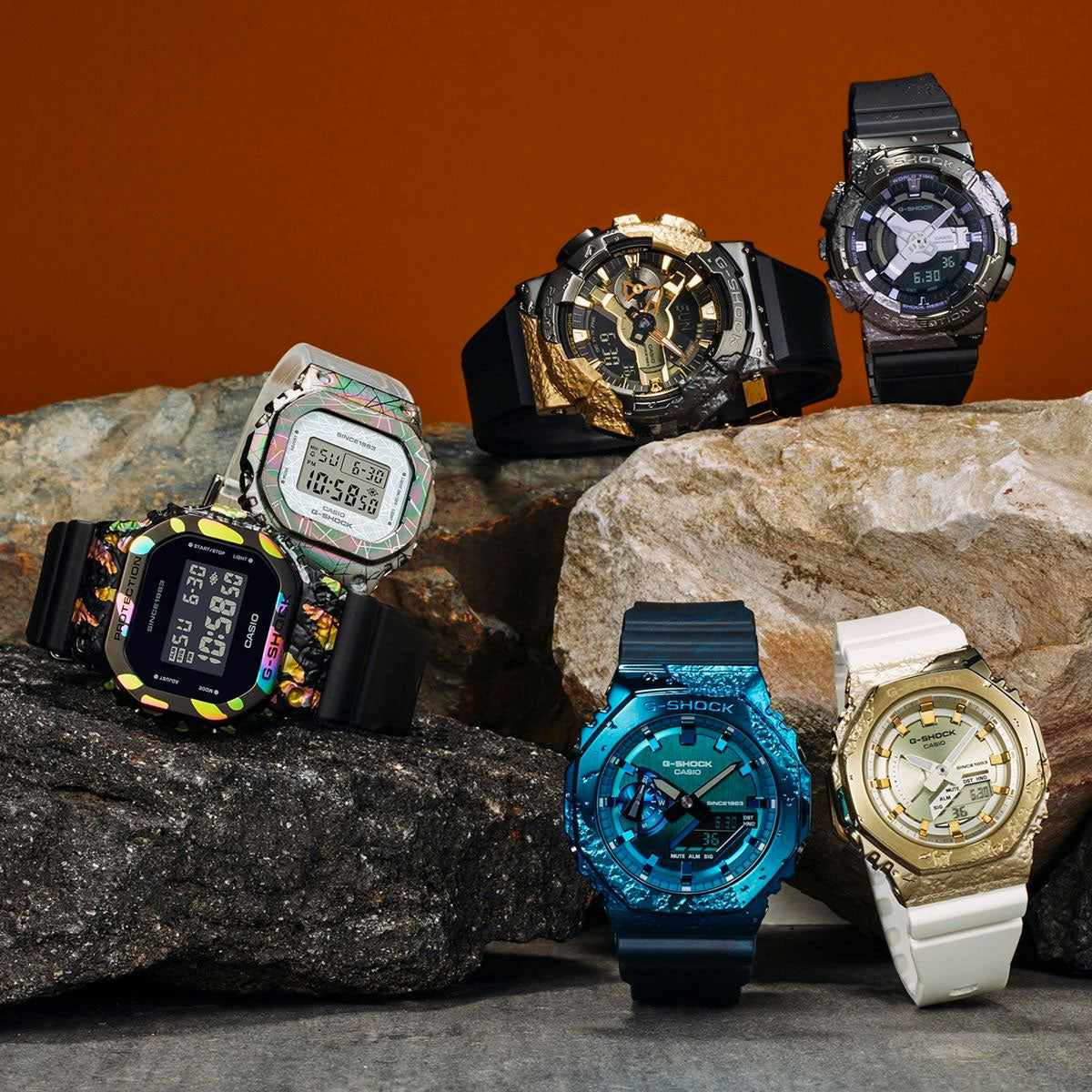 G-SHOCK 40周年 アドヴェンチャラーズ・ストーン GM-5640GEM-1JR カシオ Gショック CASIO デジタル 腕時計 メタルカバー 鉱石 G-SHOCK 40th Anniversary Adventurer's Stone