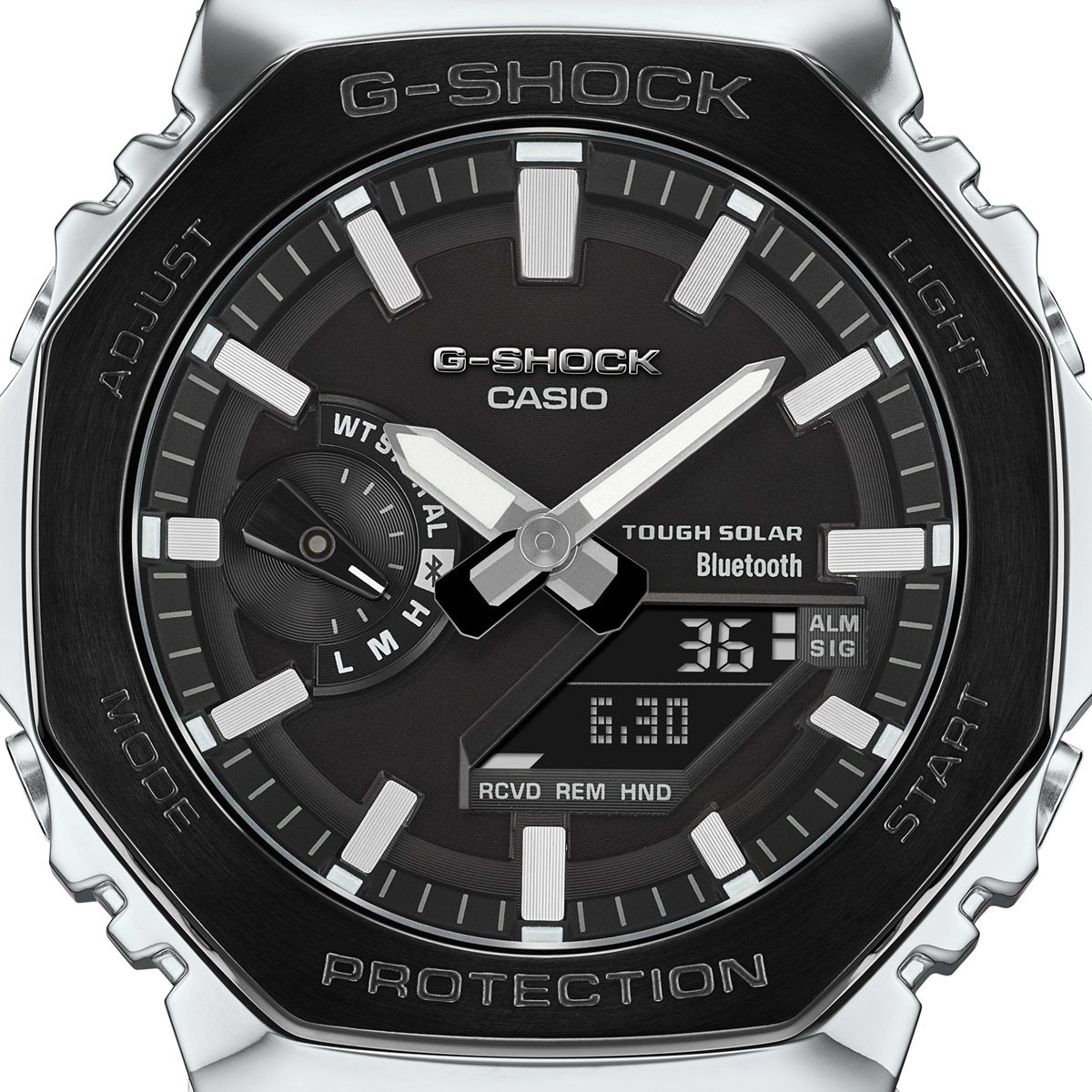 G-SHOCK カシオ Gショック CASIO GM-B2100BT-1AJF タフソーラー フルメタル クロノグラフ 腕時計 メンズ スマートフォンリンク【2025 新作】