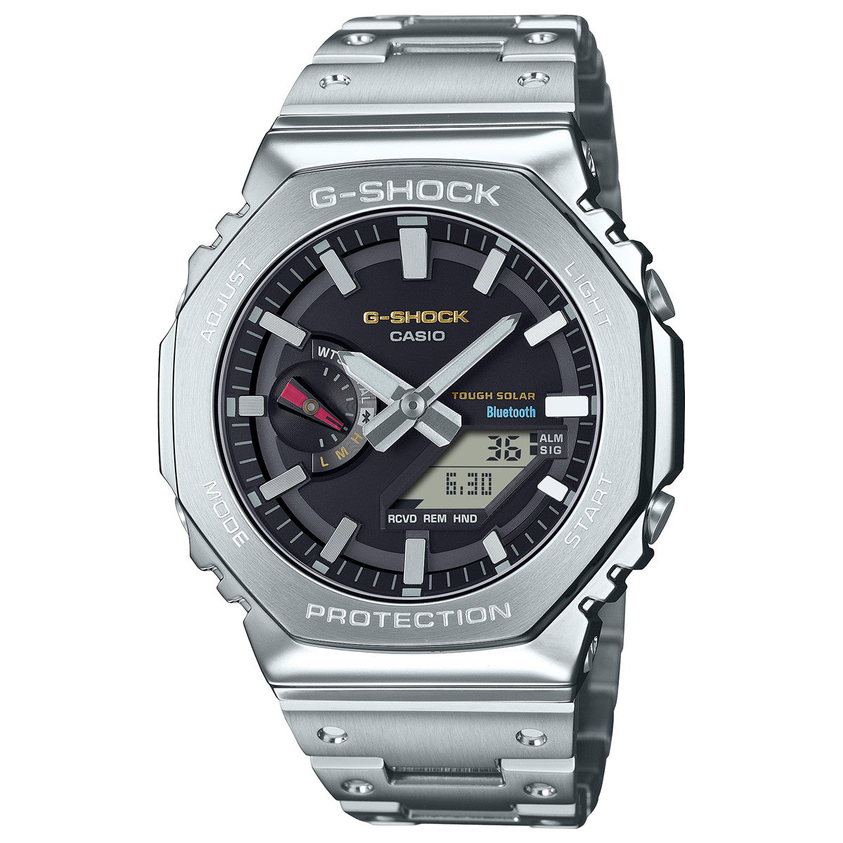 美品】カシオGーSHOCK/GMーB2100Dー1AFフルメタル／ソーラー G-SHOCK カシオ 腕時計 CASIO 時計 Gショック カシオーク FULL