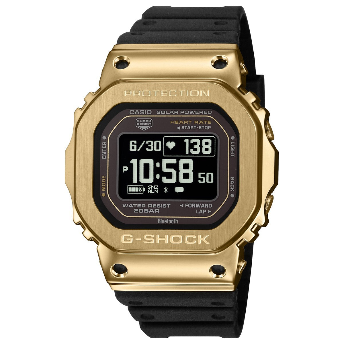G-SHOCK G-SQUAD カシオ Gショック ジースクワッド CASIO Bluetooth搭載 USB充電対応 ソーラー 腕時計 メンズ GM-H5600-9JR【2026 新作】