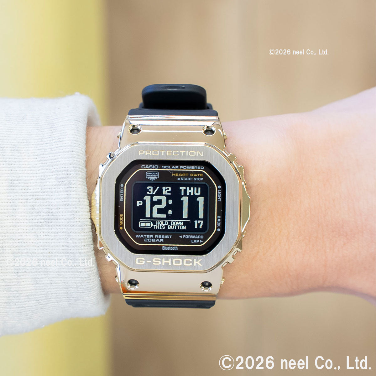 G-SHOCK G-SQUAD カシオ Gショック ジースクワッド CASIO Bluetooth搭載 USB充電対応 ソーラー 腕時計 メンズ GM-H5600-9JR【2026 新作】