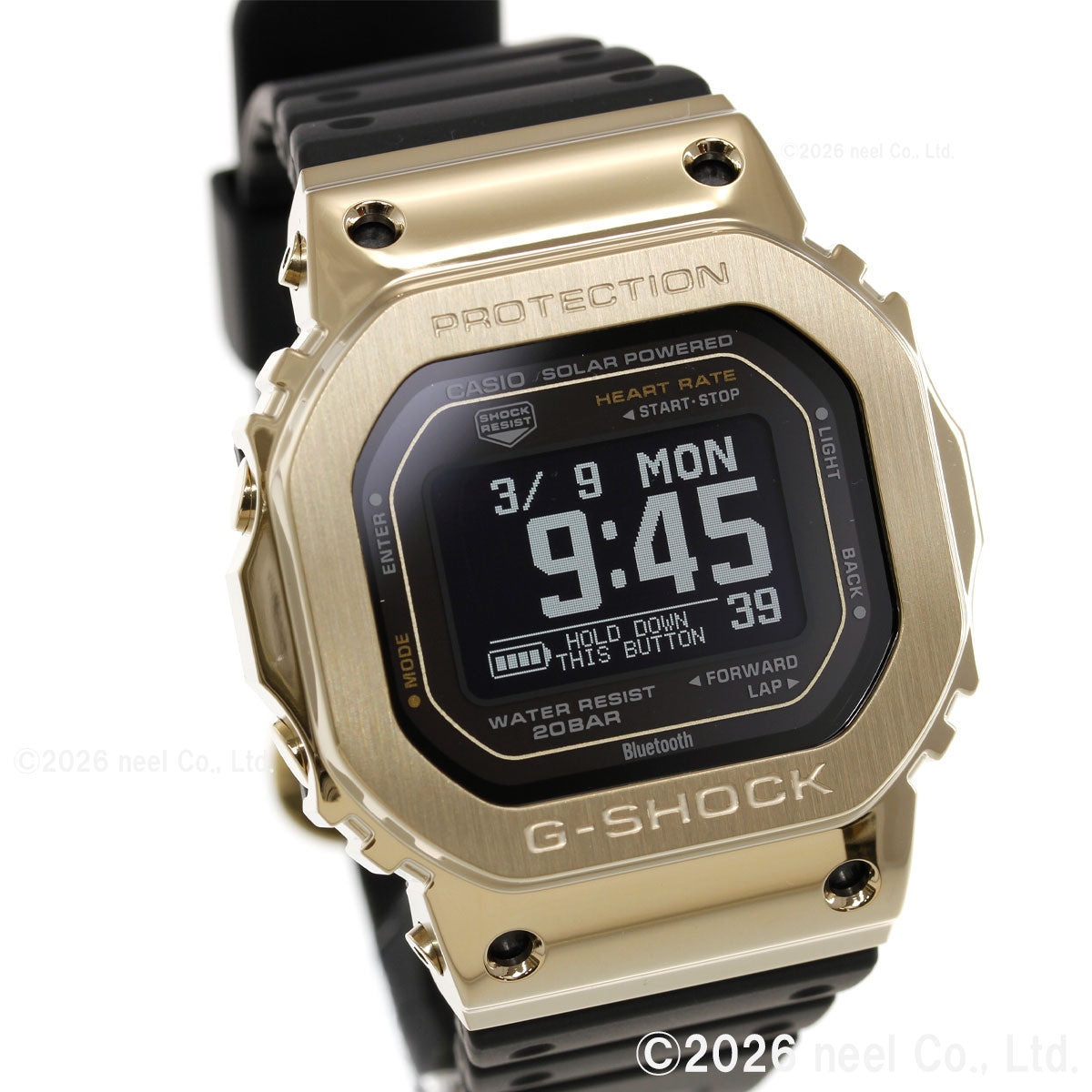 G-SHOCK G-SQUAD カシオ Gショック ジースクワッド CASIO Bluetooth搭載 USB充電対応 ソーラー 腕時計 メンズ GM-H5600-9JR【2026 新作】