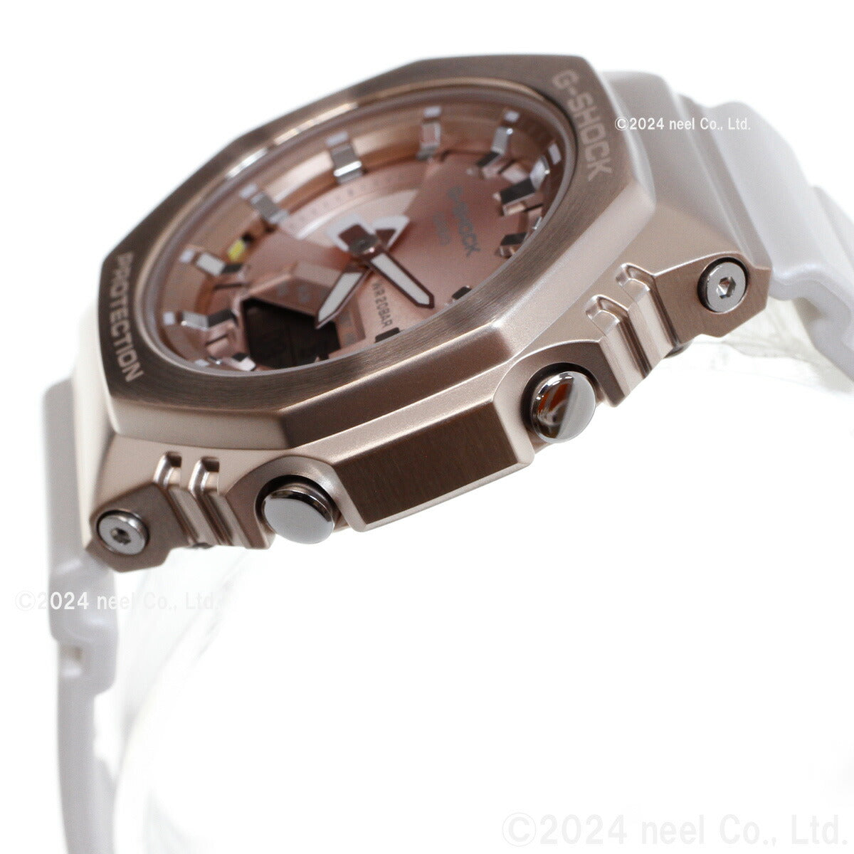 G-SHOCK カシオ Gショック CASIO オンライン限定モデル 腕時計 メンズ レディース GM-S2100CW-7AJF GM-2100 小型化モデル メタルカバー リュクスな旅 テーマ【2024 新作】