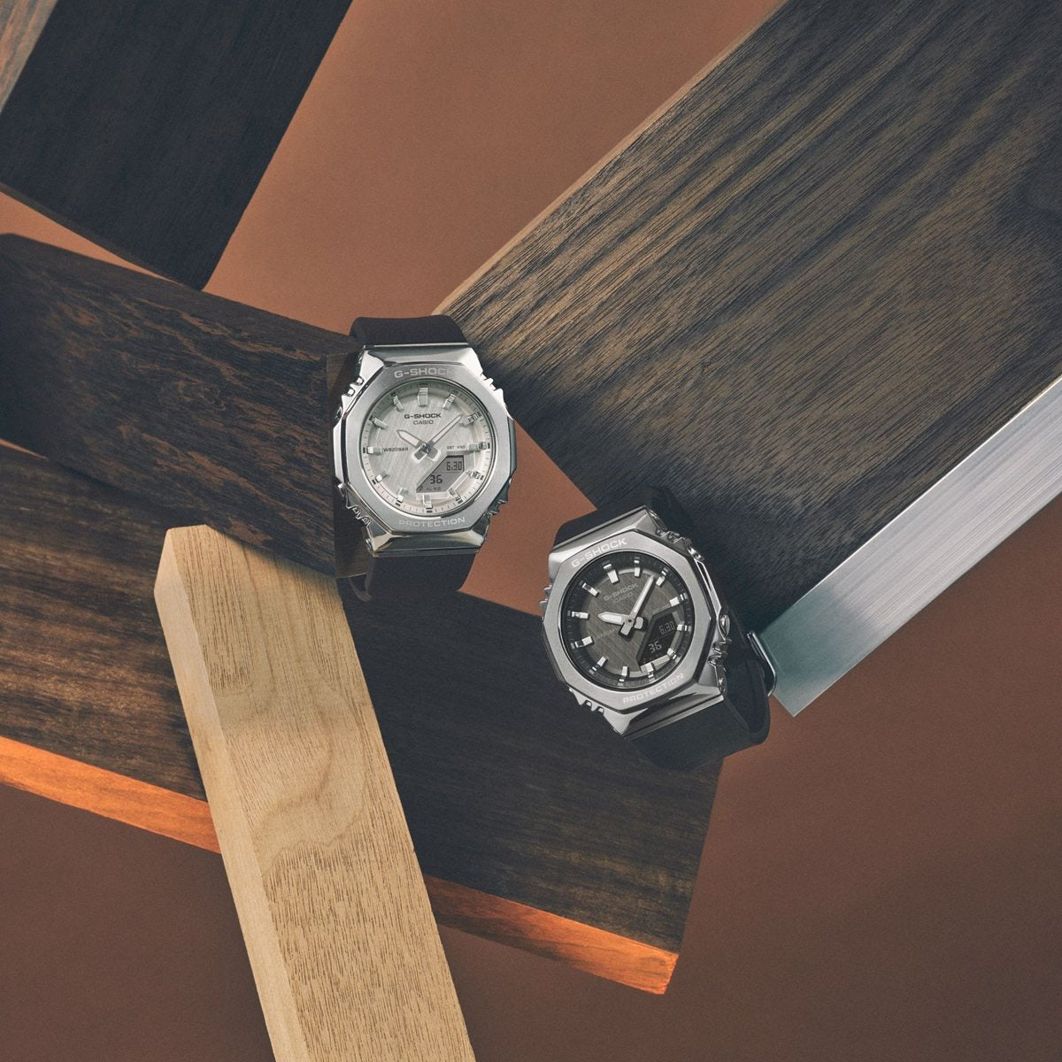 G-SHOCK カシオ Gショック CASIO アナデジ 腕時計 メンズ GM-S2110-1A7JF シルバー