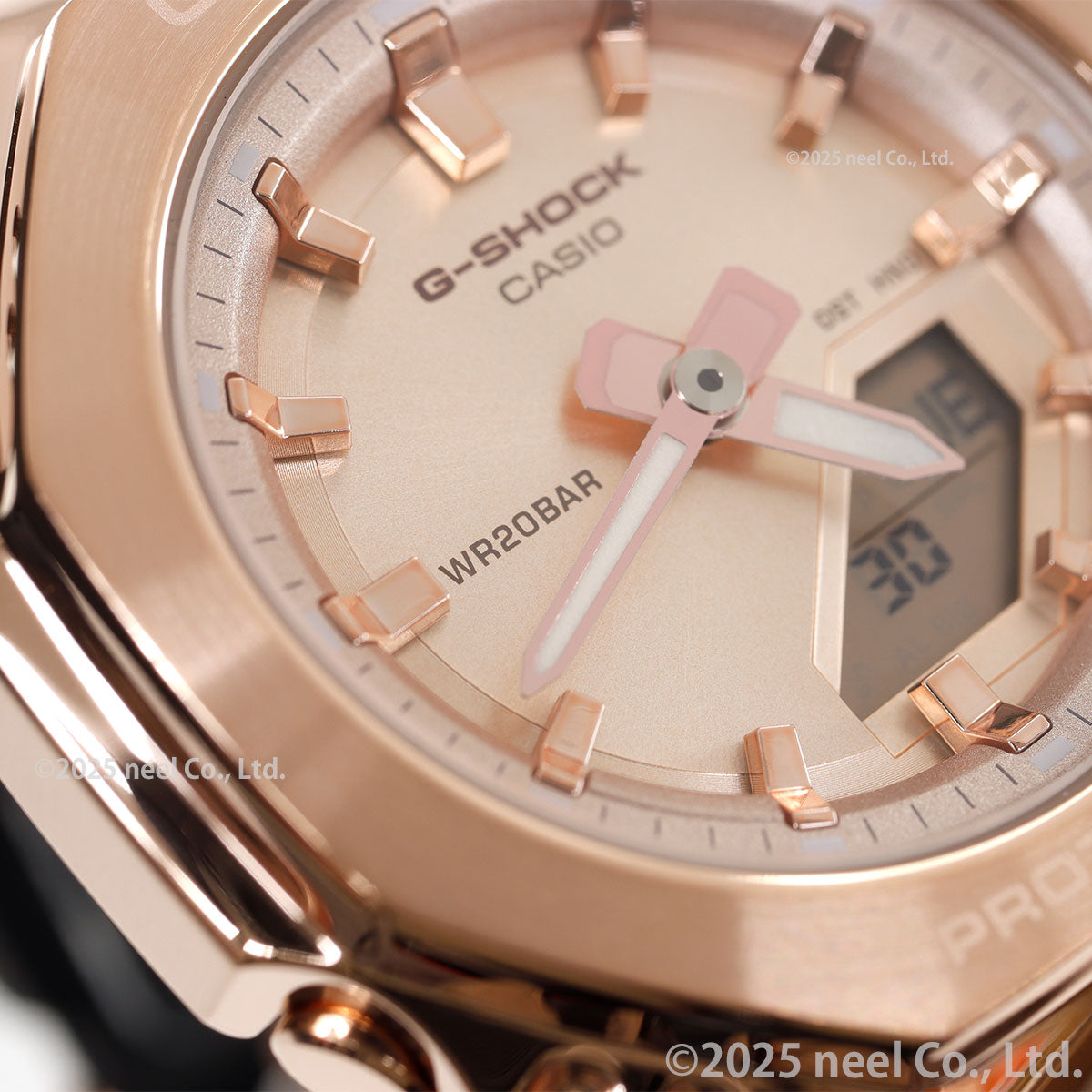 G-SHOCK カシオ Gショック CASIO アナデジ 腕時計 メンズ レディース GM-S2110PG-1A4JF メタルカバード ピンクゴールド【2025 新作】