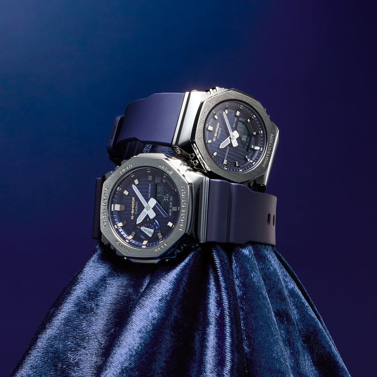 G-SHOCK アナデジ カシオ Gショック CASIO 腕時計 レディース GM-S2110SH-2AJF プレシャスハートセレクション 2025年限定 ネイビー 夜空