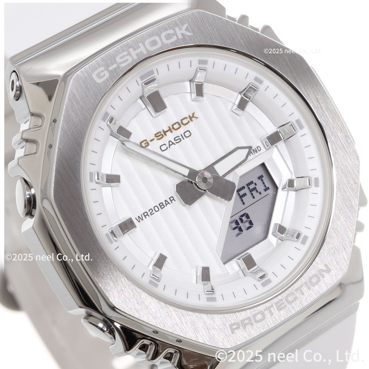 G-SHOCK アナデジ カシオ Gショック CASIO 腕時計 レディース GM-S2110SH-7AJF プレシャスハートセレクション 2025年限定 ホワイト 流れ星