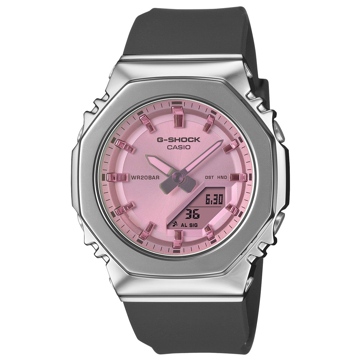 G-SHOCK カシオ Gショック CASIO アナデジ 腕時計 メンズ レディース GM-S2110SR-1AJF メタルベゼル ピンク【2026 新作】