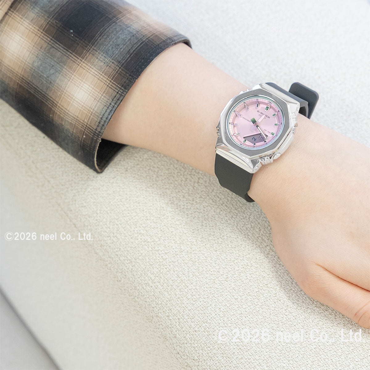 G-SHOCK カシオ Gショック CASIO アナデジ 腕時計 メンズ レディース GM-S2110SR-1AJF メタルベゼル ピンク【2026 新作】