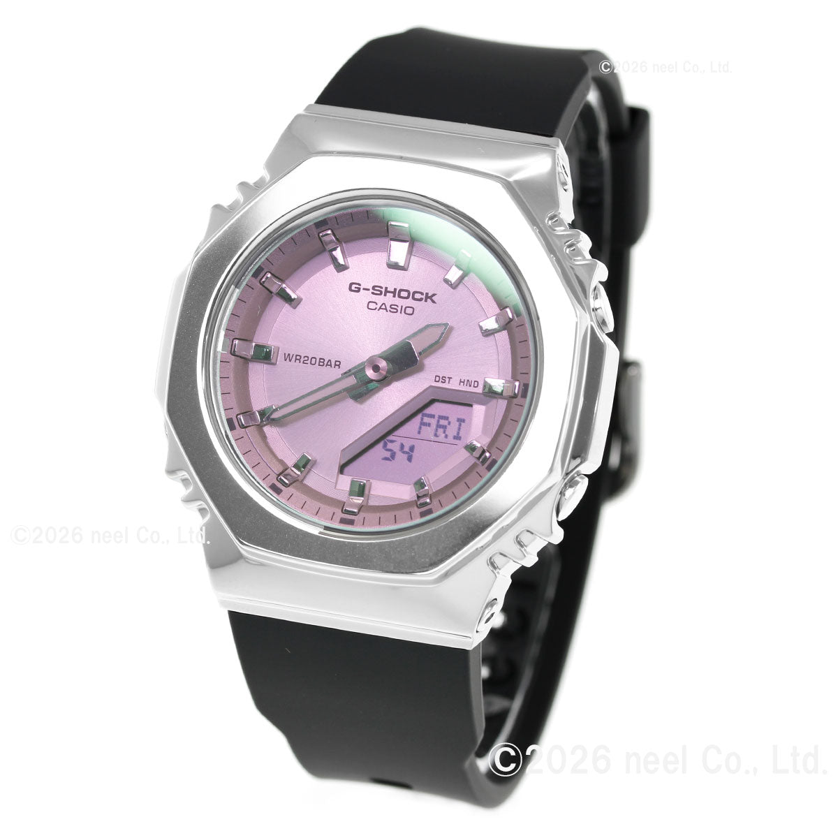 G-SHOCK カシオ Gショック CASIO アナデジ 腕時計 メンズ レディース GM-S2110SR-1AJF メタルベゼル ピンク【2026 新作】