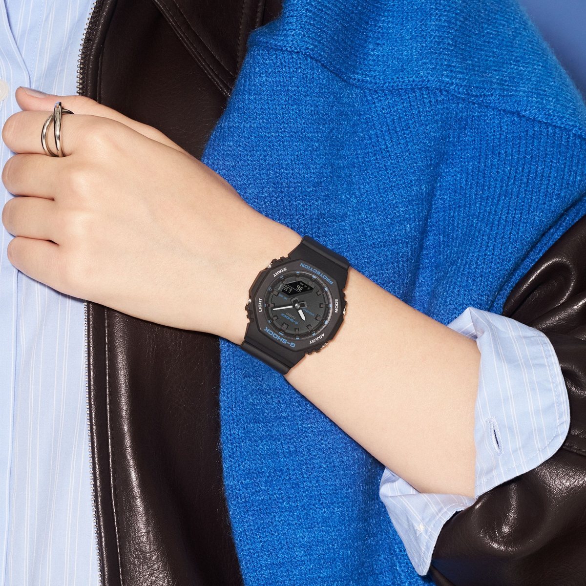 G-SHOCK カシオ Gショック CASIO アナデジ 腕時計 メンズ レディース GMA-P2100BA-1AJF ブラック【2026 新作】