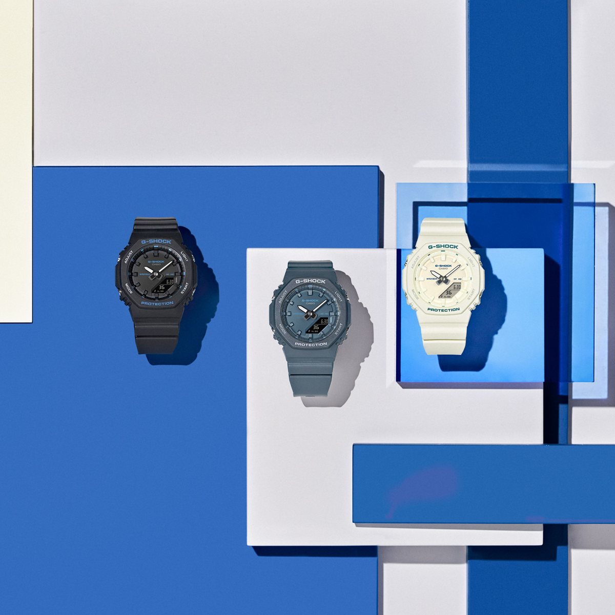 G-SHOCK カシオ Gショック CASIO アナデジ 腕時計 メンズ レディース GMA-P2100BA-2AJF ブルー【2026 新作】