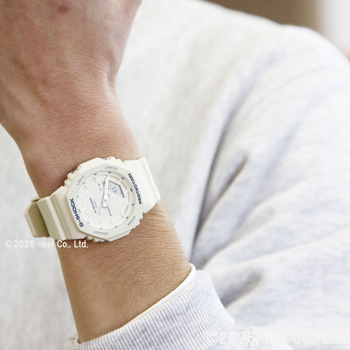G-SHOCK カシオ Gショック CASIO アナデジ 腕時計 メンズ レディース GMA-P2100BA-7AJF アイボリー【2026 新作】