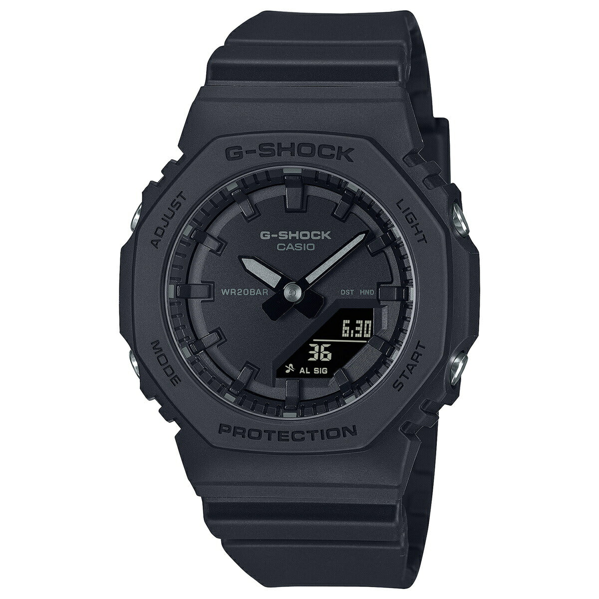 G-SHOCK カシオ Gショック CASIO 限定モデル アナデジ 腕時計 GMA-P2100BB-1AJF オールブラック【2024 新作】