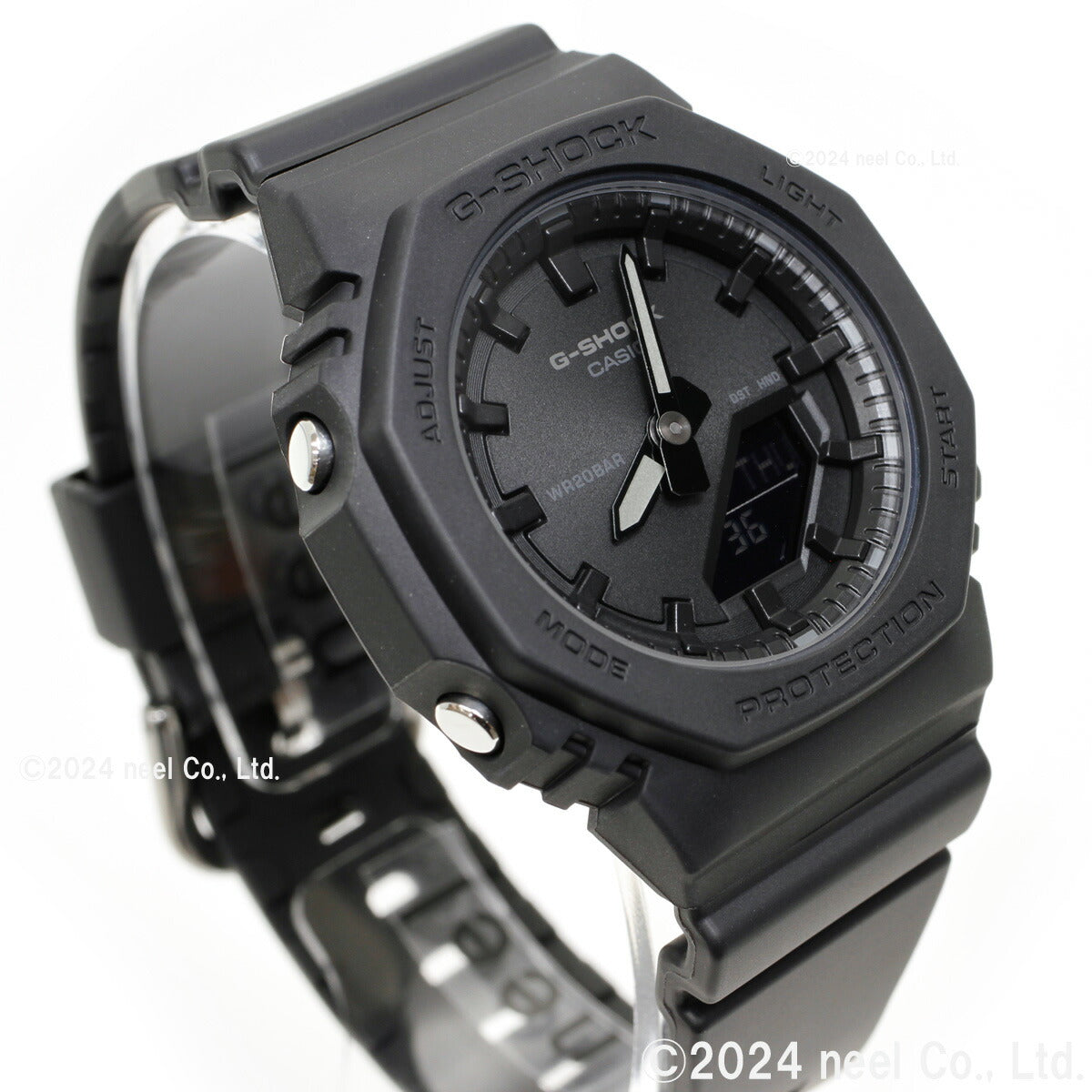 G-SHOCK カシオ Gショック CASIO 限定モデル アナデジ 腕時計 GMA-P2100BB-1AJF オールブラック【2024 新作】