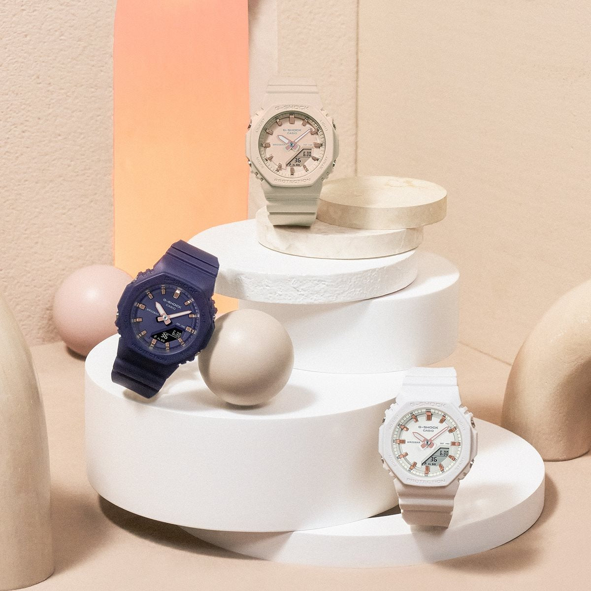 G-SHOCK カシオ Gショック CASIO アナデジ 腕時計 メンズ レディース GMA-P2100M-2AJF ネイビー