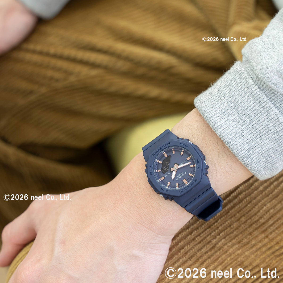 G-SHOCK カシオ Gショック CASIO アナデジ 腕時計 メンズ レディース GMA-P2100M-2AJF ネイビー