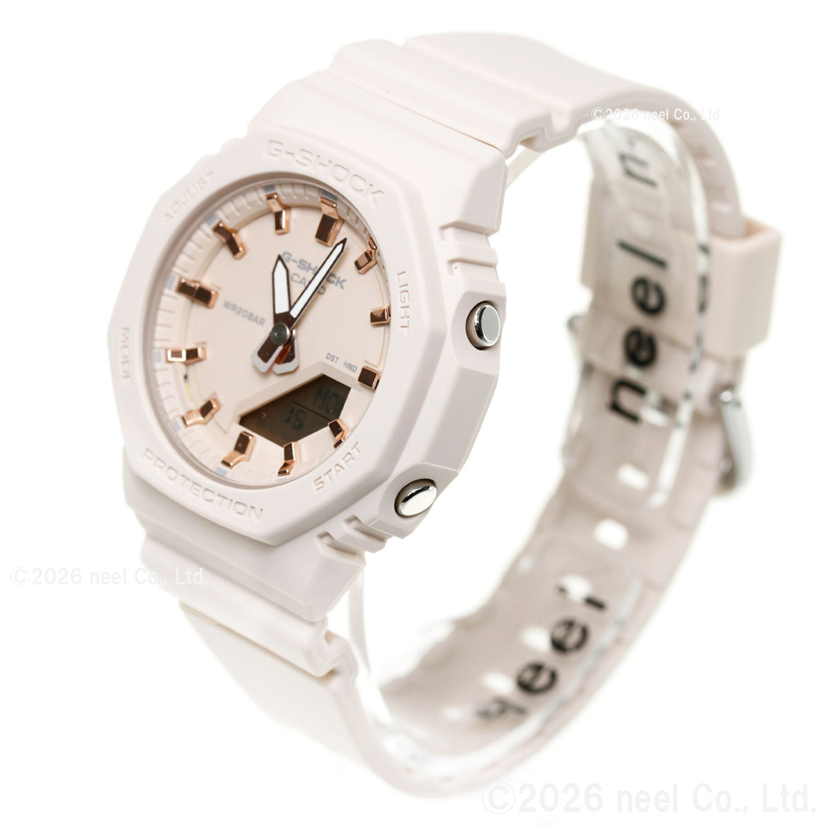 G-SHOCK カシオ Gショック CASIO アナデジ 腕時計 メンズ レディース GMA-P2100M-4AJF ベージュピンク