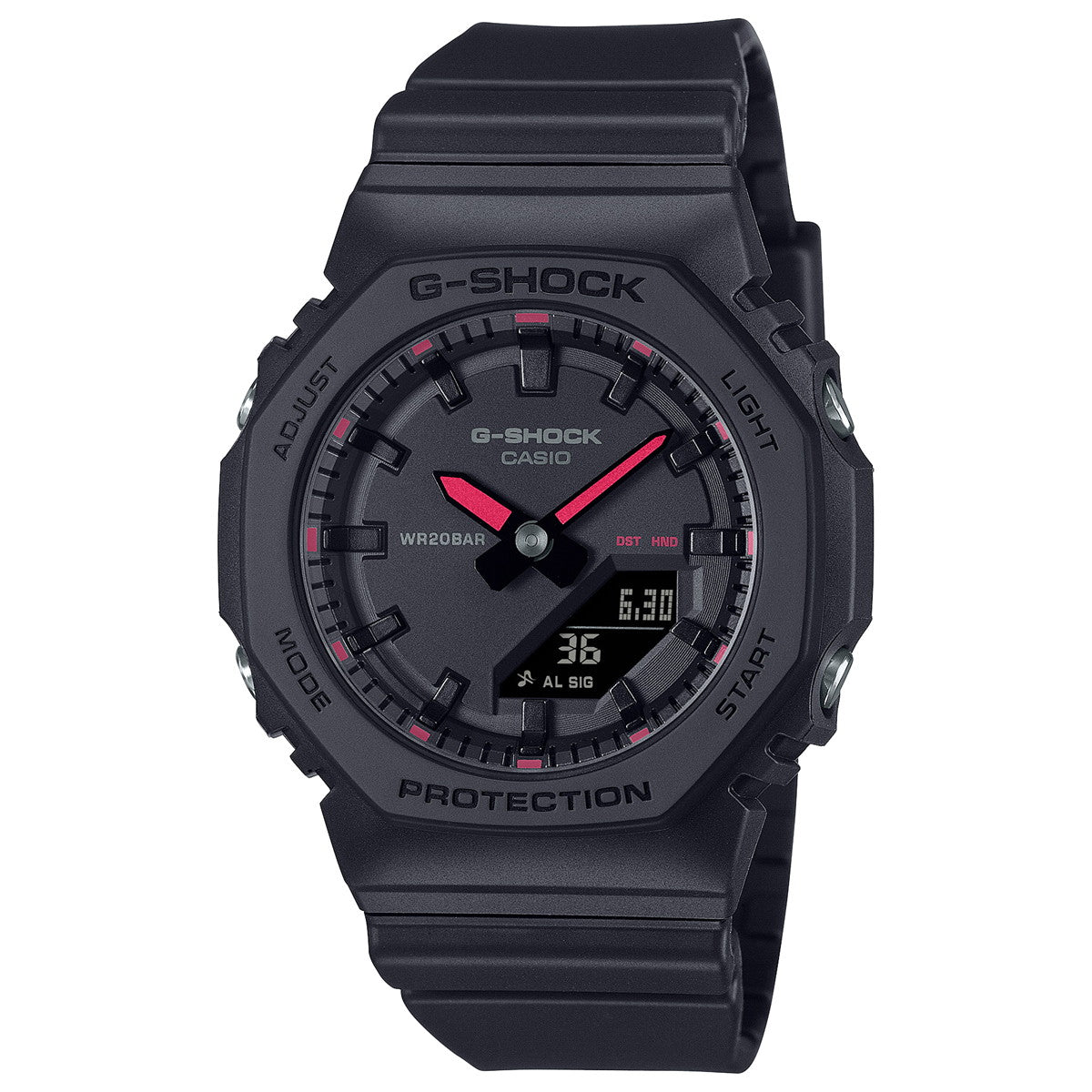 G-SHOCK カシオ Gショック CASIO アナデジ 腕時計 メンズ レディース GMA-P2100SA-1A1JF オールブラック【2025 新作】
