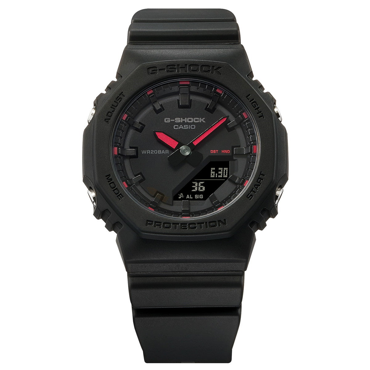 G-SHOCK カシオ Gショック CASIO アナデジ 腕時計 メンズ レディース GMA-P2100SA-1A1JF オールブラック【2025 新作】