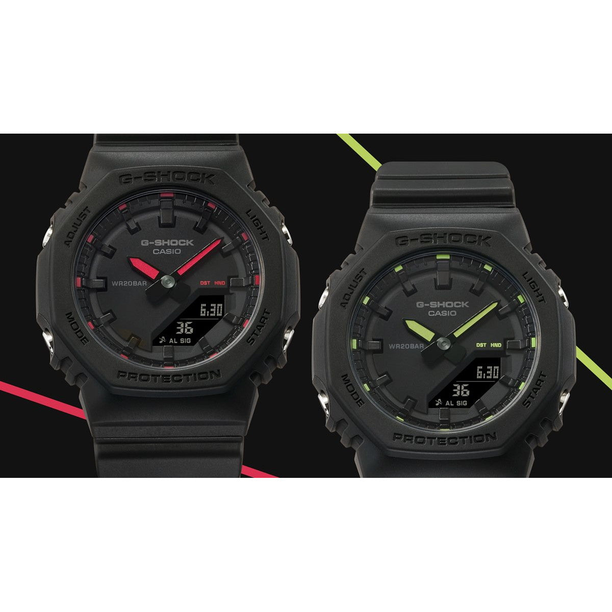 G-SHOCK カシオ Gショック CASIO アナデジ 腕時計 メンズ レディース GMA-P2100SA-1A1JF オールブラック【2025 新作】