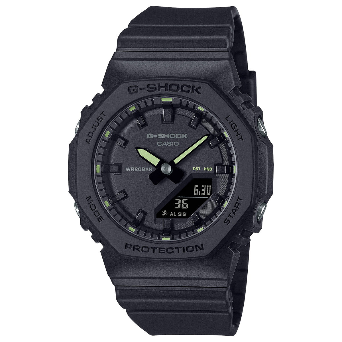 G-SHOCK カシオ Gショック CASIO アナデジ 腕時計 メンズ レディース GMA-P2100SA-1A2JF オールブラック【2025 新作】