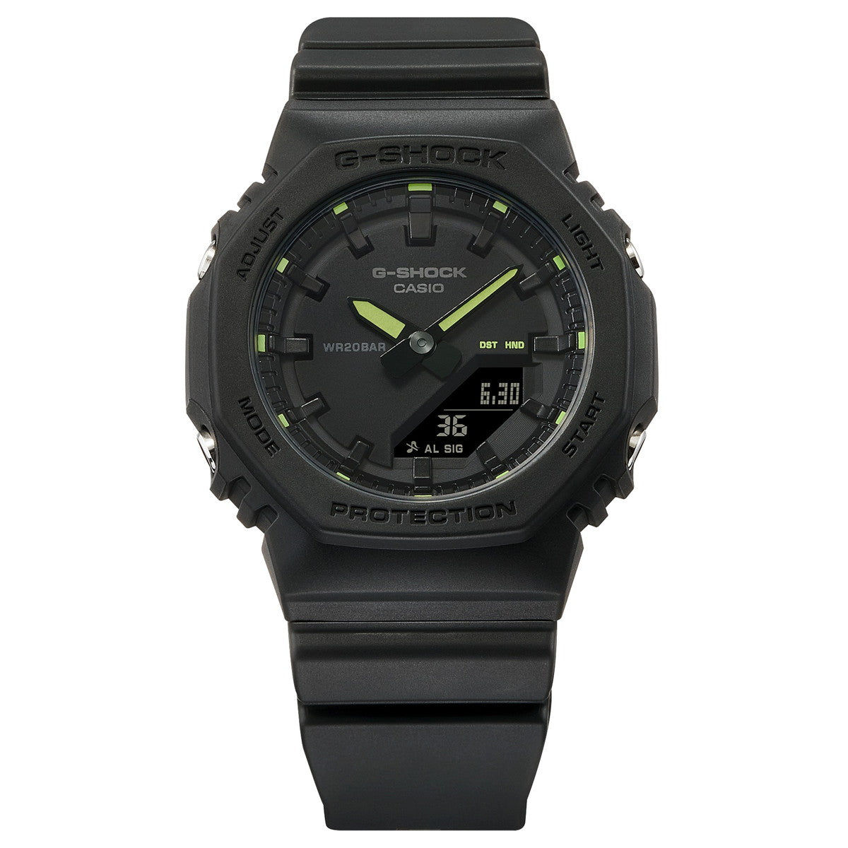 G-SHOCK カシオ Gショック CASIO アナデジ 腕時計 メンズ レディース GMA-P2100SA-1A2JF オールブラック【2025 新作】