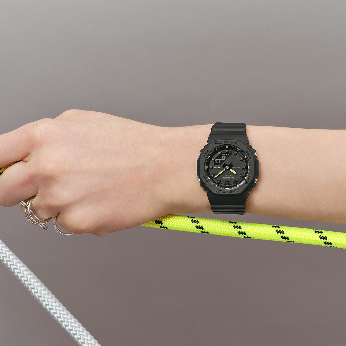 G-SHOCK カシオ Gショック CASIO アナデジ 腕時計 メンズ レディース GMA-P2100SA-1A2JF オールブラック【2025 新作】