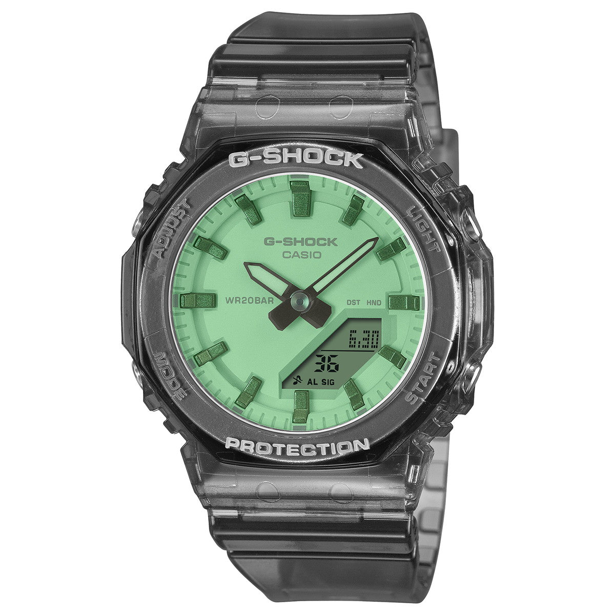 G-SHOCK カシオ Gショック CASIO アナデジ 腕時計 メンズ レディース GMA-P2100SR-1AJF グリーン【2026 新作】