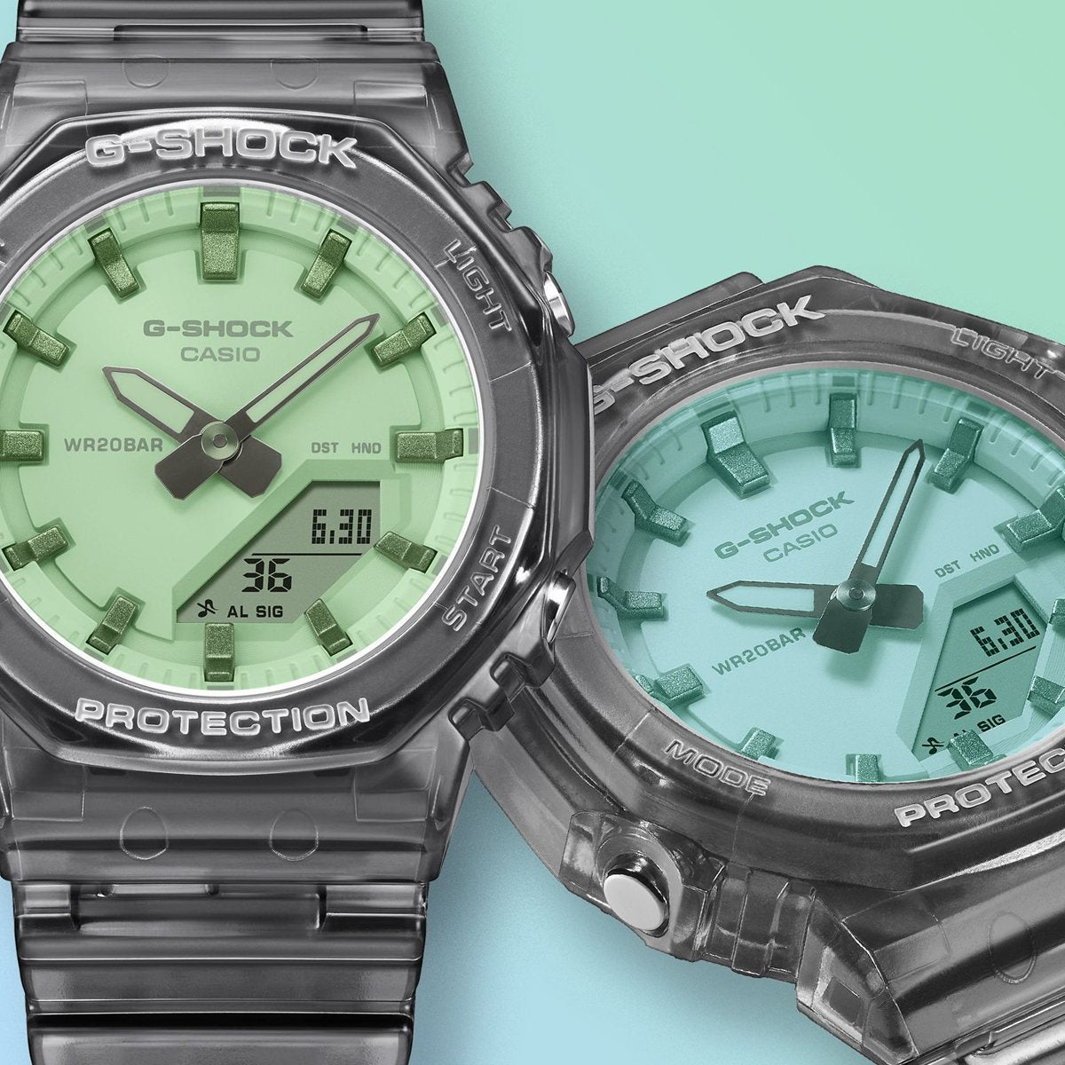 G-SHOCK カシオ Gショック CASIO アナデジ 腕時計 メンズ レディース GMA-P2100SR-1AJF グリーン【2026 新作】
