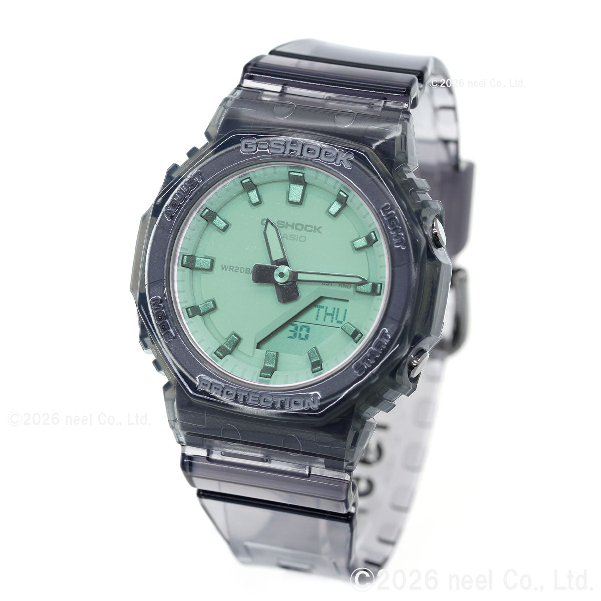 G-SHOCK カシオ Gショック CASIO アナデジ 腕時計 メンズ レディース GMA-P2100SR-1AJF グリーン【2026 新作】