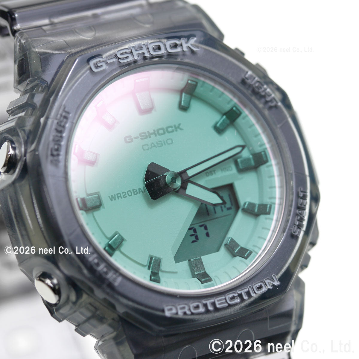 G-SHOCK カシオ Gショック CASIO アナデジ 腕時計 メンズ レディース GMA-P2100SR-1AJF グリーン【2026 新作】