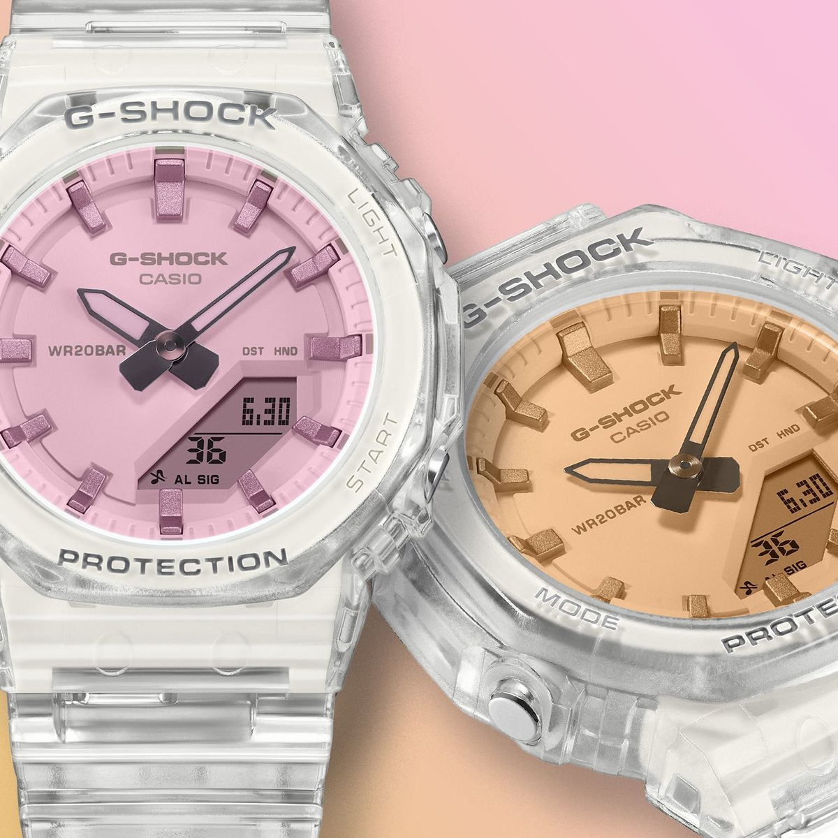 G-SHOCK カシオ Gショック CASIO アナデジ 腕時計 メンズ レディース GMA-P2100SR-7AJF ピンク【2026 新作】