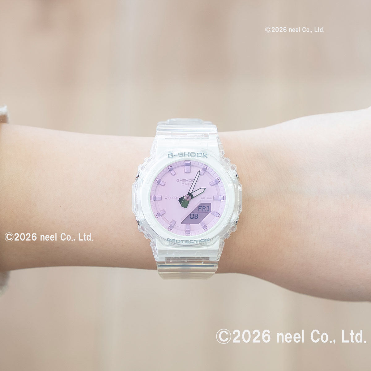 G-SHOCK カシオ Gショック CASIO アナデジ 腕時計 メンズ レディース GMA-P2100SR-7AJF ピンク【2026 新作】