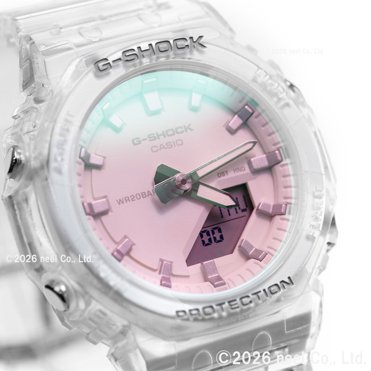 G-SHOCK カシオ Gショック CASIO アナデジ 腕時計 メンズ レディース GMA-P2100SR-7AJF ピンク【2026 新作】