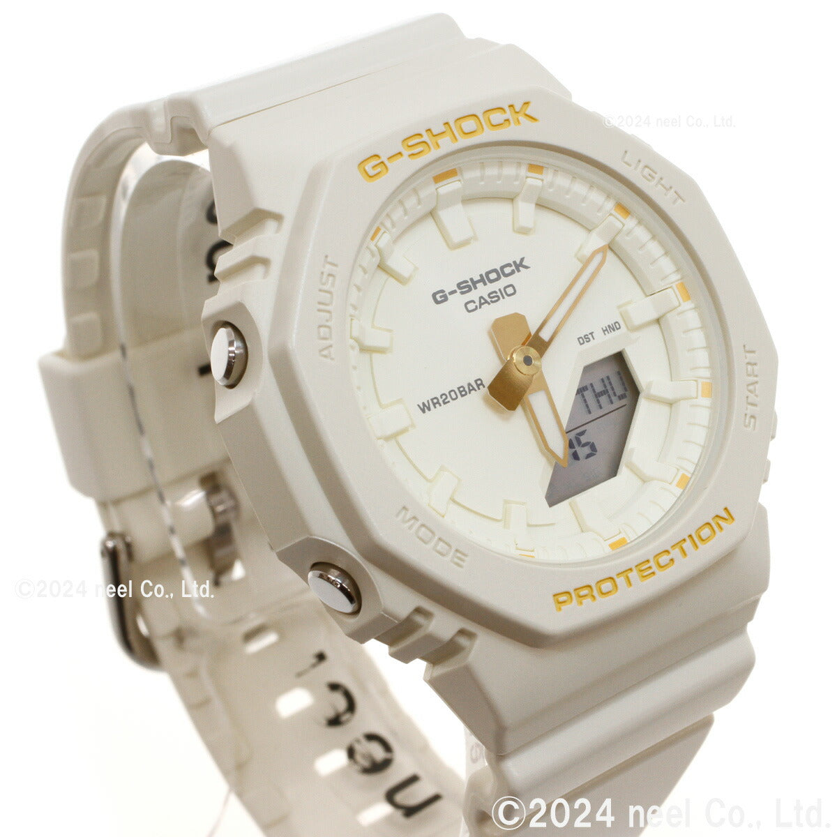 G-SHOCK カシオ Gショック CASIO アナデジ 腕時計 メンズ レディース GMA-P2100W-7AJR GMA-S2100 小型化モデル ミモザ【2024 新作】
