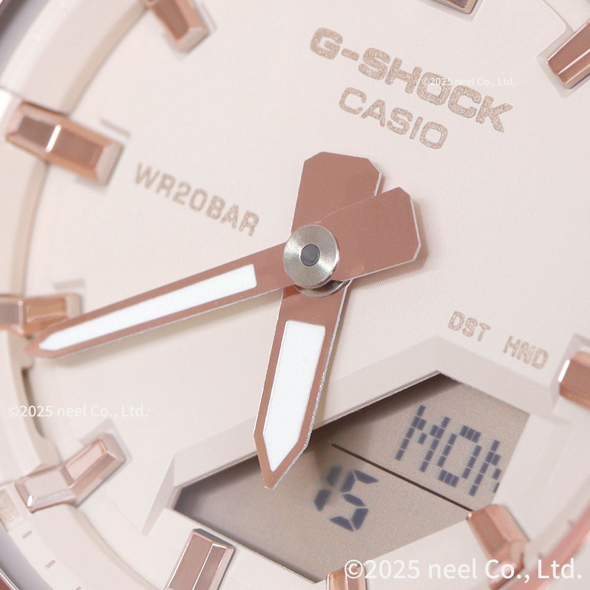 G-SHOCK カシオ Gショック CASIO アナデジ 腕時計 メンズ レディース GMA-P2110-4AJF ベージュピンク