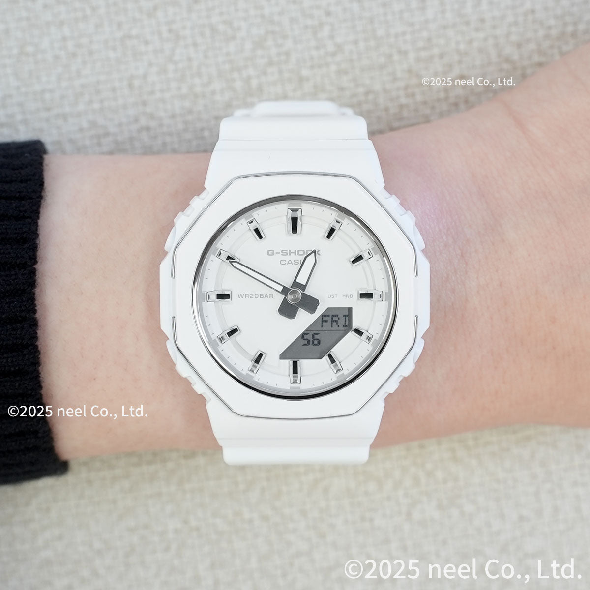 G-SHOCK カシオ Gショック CASIO アナデジ 腕時計 メンズ レディース GMA-P2110-7AJF ホワイト