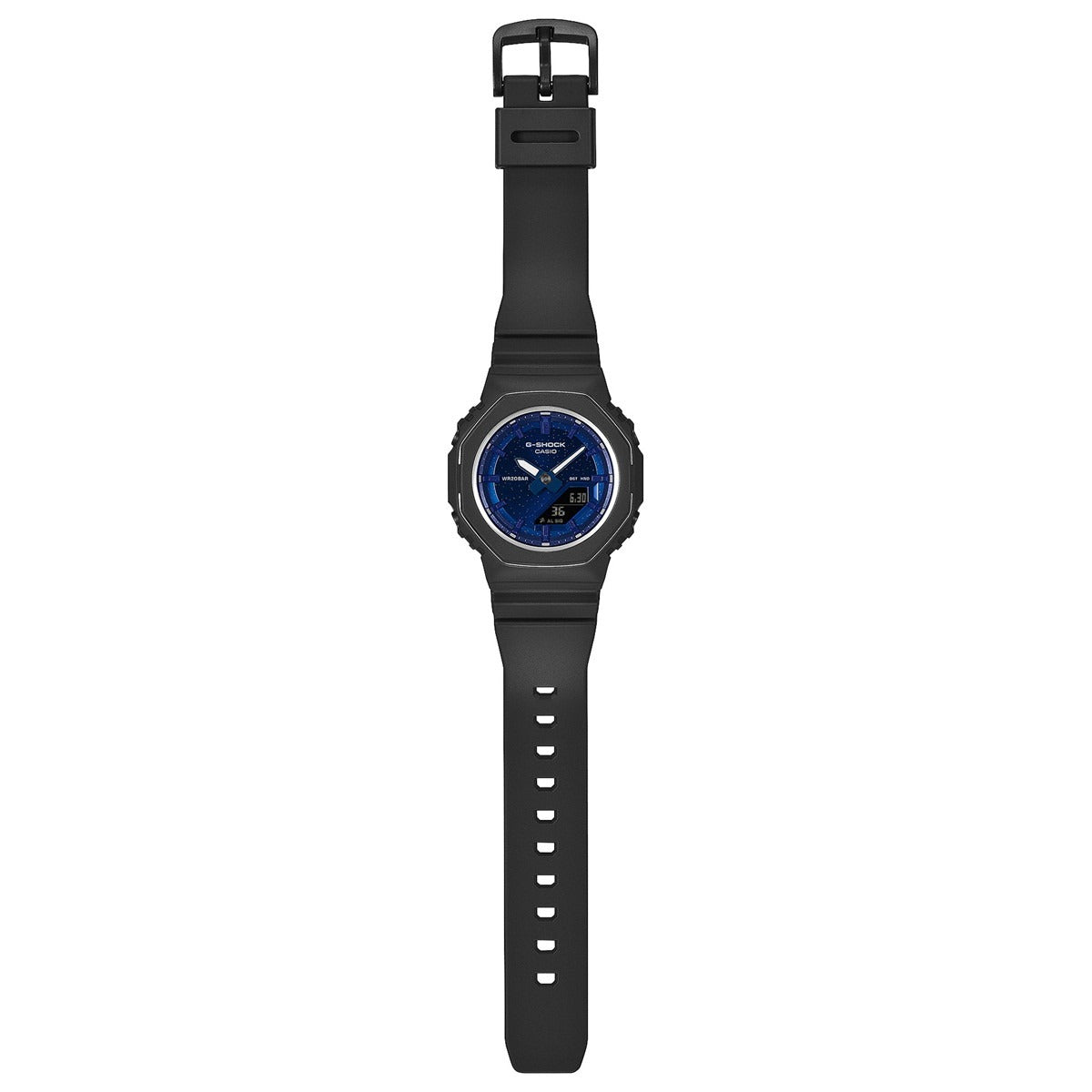 G-SHOCK カシオ Gショック CASIO アナデジ 腕時計 メンズ レディース GMA-P2110SC-2AJF ネイビー 天然石 ラピスラズリ イメージ