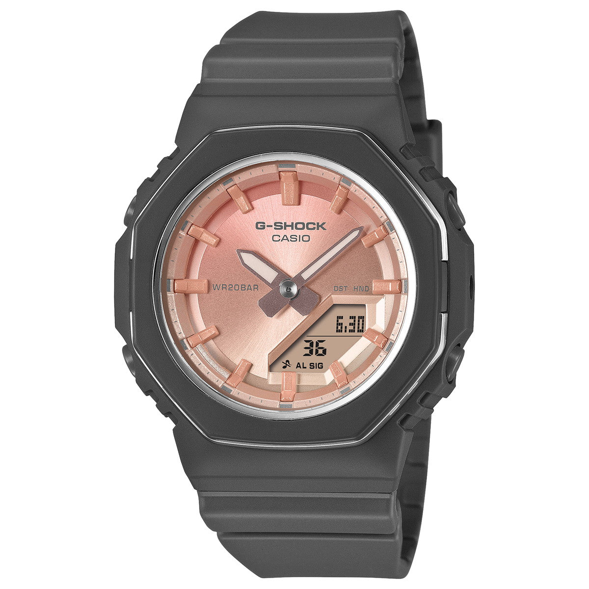 G-SHOCK カシオ Gショック CASIO アナデジ 腕時計 メンズ レディース GMA-P2110SC-4AJF ライトピンク 天然石 ローズクォーツ イメージ【2025 新作】