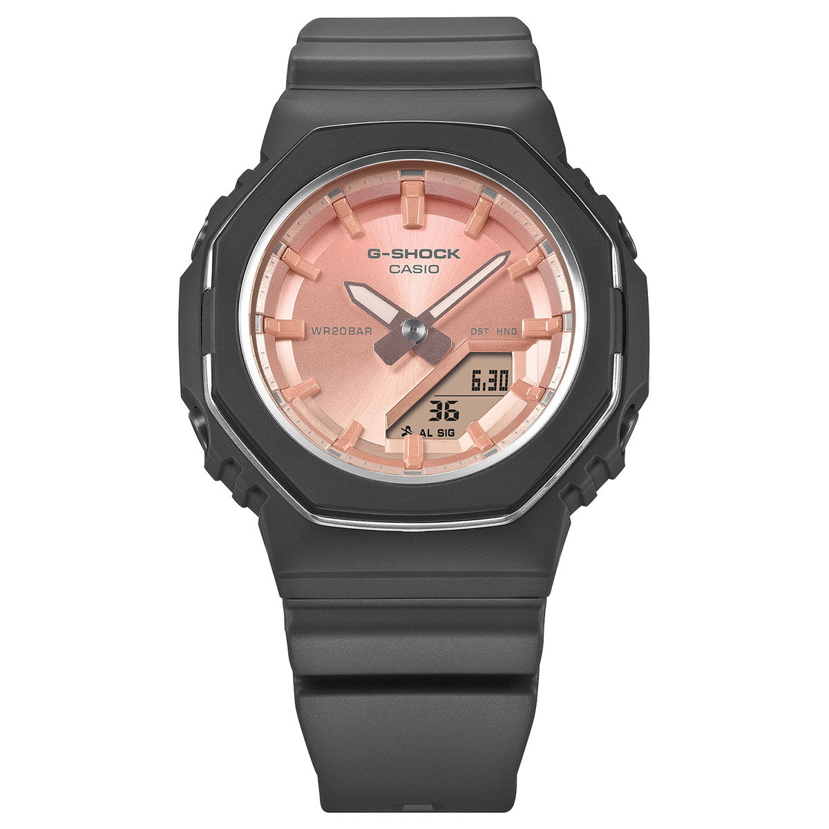 G-SHOCK カシオ Gショック CASIO アナデジ 腕時計 メンズ レディース GMA-P2110SC-4AJF ライトピンク 天然石 ローズクォーツ イメージ【2025 新作】