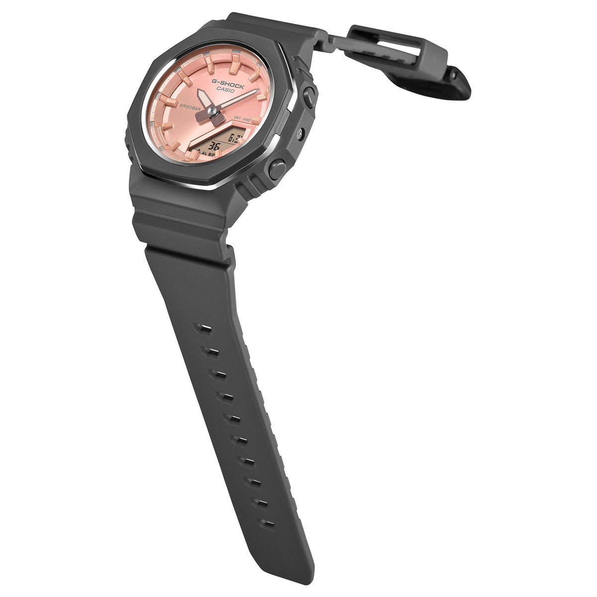 G-SHOCK カシオ Gショック CASIO アナデジ 腕時計 メンズ レディース GMA-P2110SC-4AJF ライトピンク 天然石 ローズクォーツ イメージ【2025 新作】