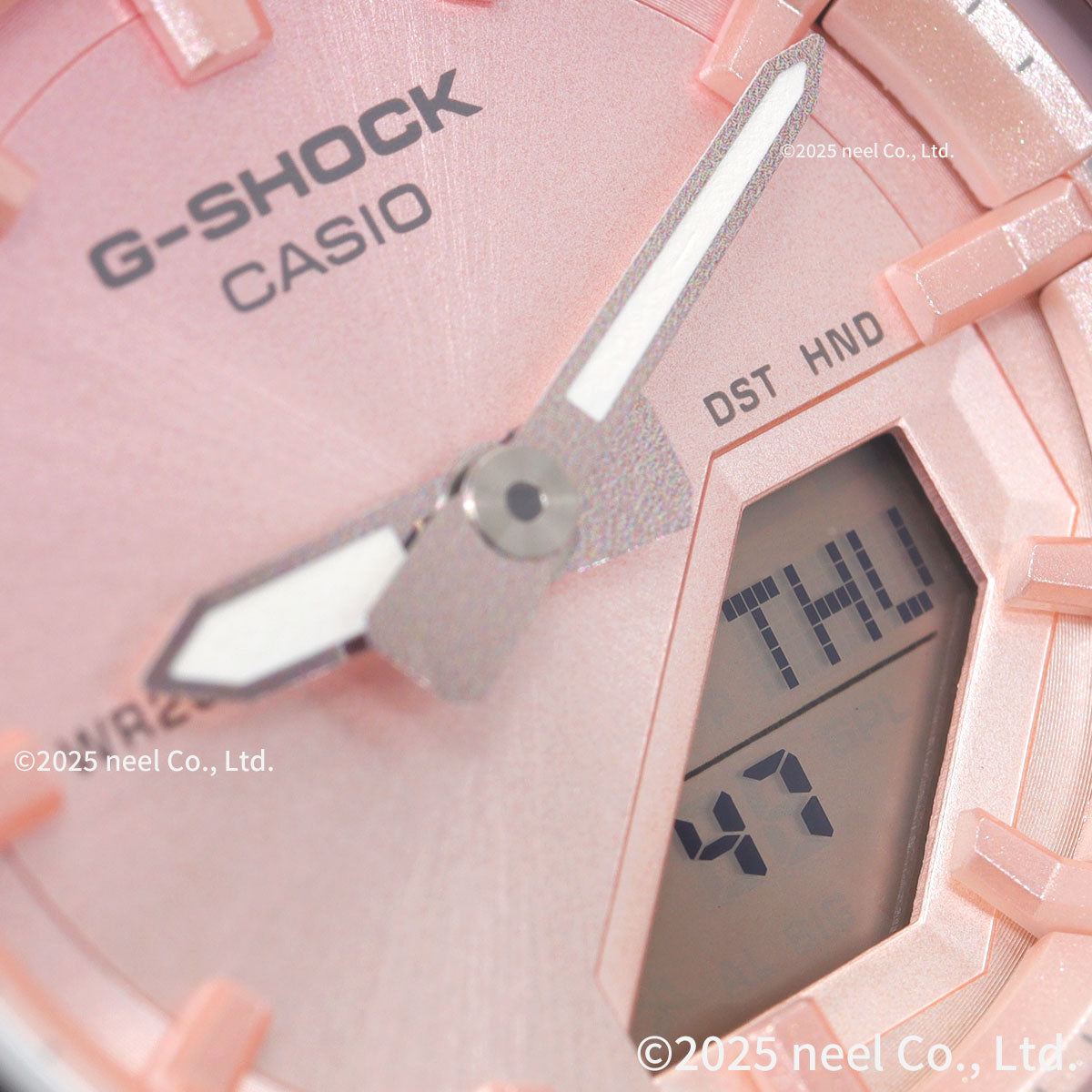 G-SHOCK カシオ Gショック CASIO アナデジ 腕時計 メンズ レディース GMA-P2110SC-4AJF ライトピンク 天然石 ローズクォーツ イメージ
