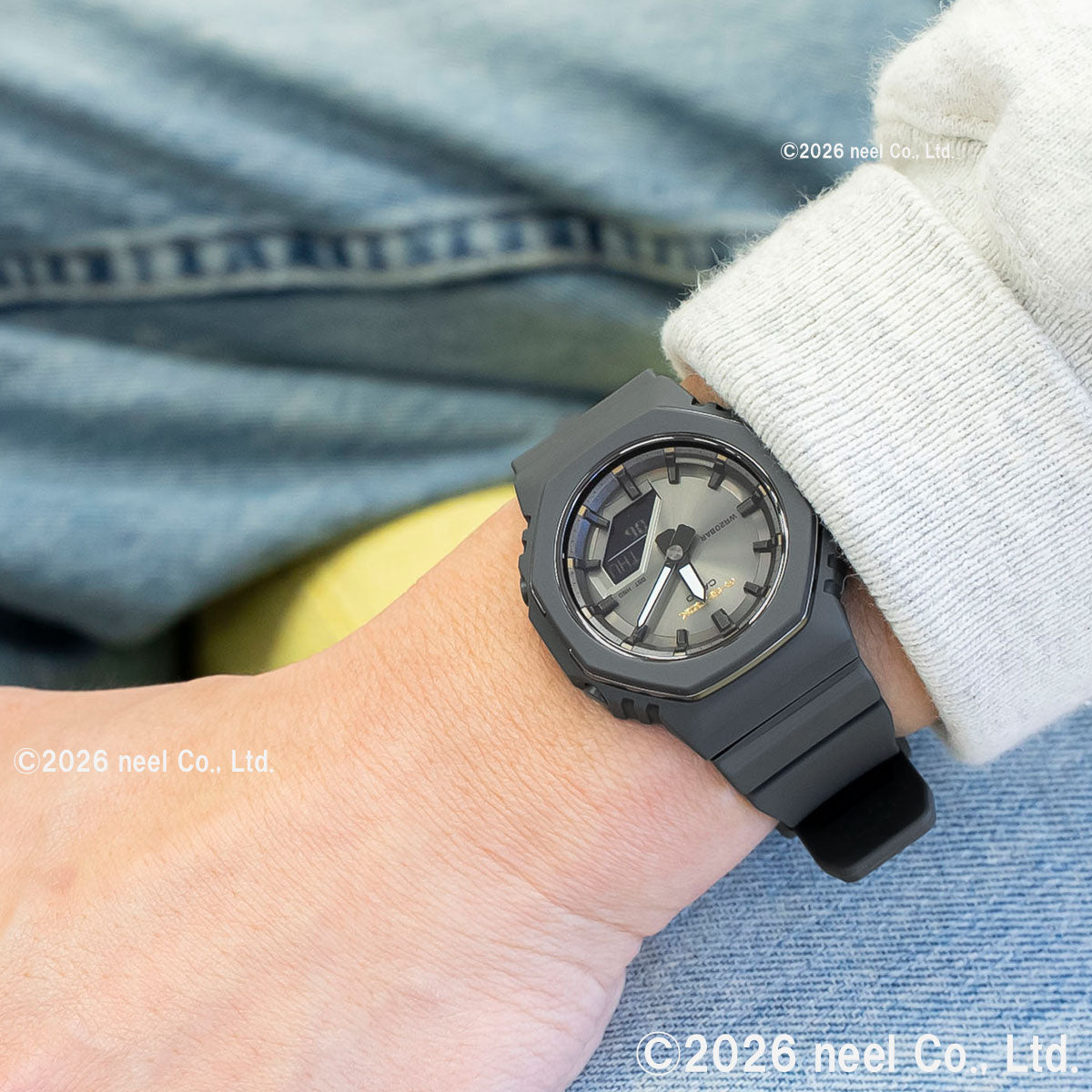 G-SHOCK カシオ Gショック CASIO 国際女性デー 記念 アナデジ 腕時計 メンズ レディース GMA-P2126W-8AJR ダークグレー【2026 新作】