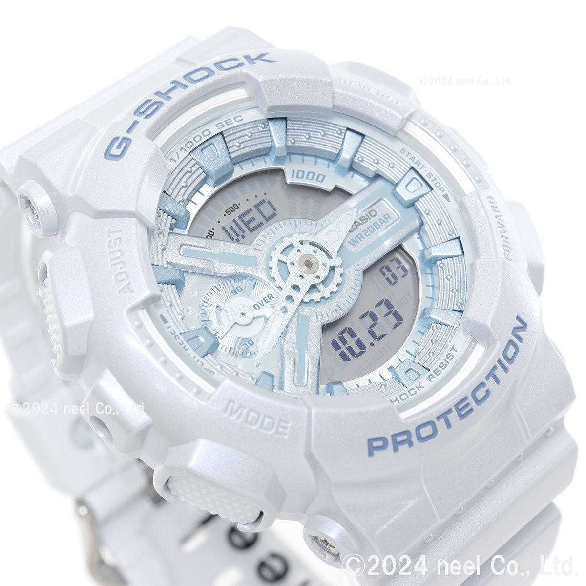 G-SHOCK カシオ Gショック CASIO アナデジ 腕時計 メンズ レディース GMA-S110ST-2AJF ブルー【2024 新作】