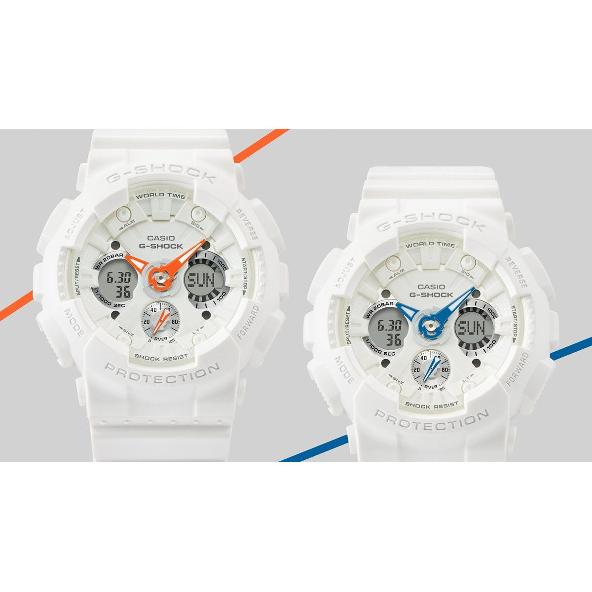 G-SHOCK カシオ Gショック CASIO アナデジ 腕時計 メンズ レディース GMA-S120SA-7A1JF オールホワイト